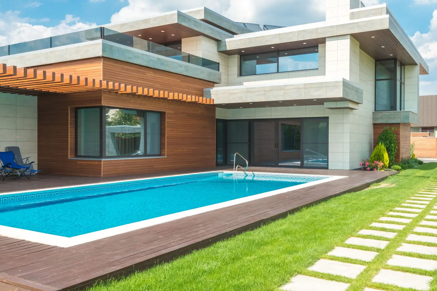 Swimming pool built in Bayview, NSW